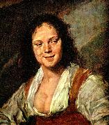 Frans Hals zigenerskan oil painting artist